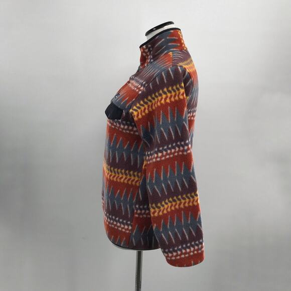 Patagonia Dark Ruby Laughing Waters Synchilla Snap-T Pullover XXS - Picture 7 of 11